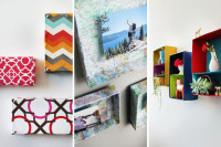 3 Clever Ways to Turn Shoeboxes into Wall Art