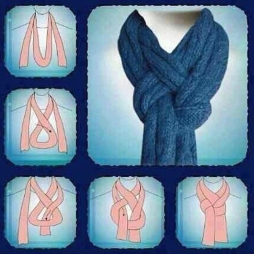 A New Way To Tie A Scarf – Mrs. Polly Rogers