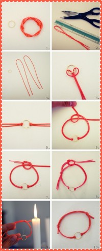 Circle Bracelet DIY