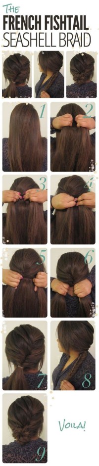 The French Fishtail Seashell Braid – Do It Yourself Hairstyle Ideas : theBERRY