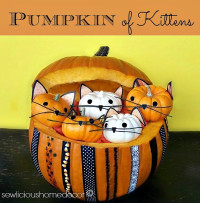 Pumpkin Full Of Kittens {halloween}