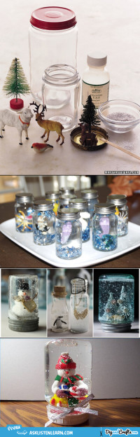 Make your own snow globe