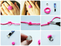 DIY Knot Ring
