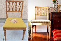 gild a chair in gold! #DIY