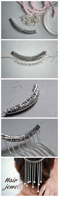 Hair Jewels Diy Project