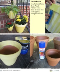 How To Paint Terra Cotta Pots & Planters