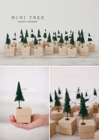 Mini Tree Advent Calendar | DIY