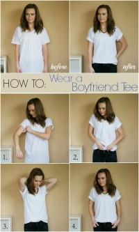 How to Wear a Boyfriend Tee