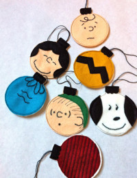 Charlie Brown Christmas Ornaments Tutorial