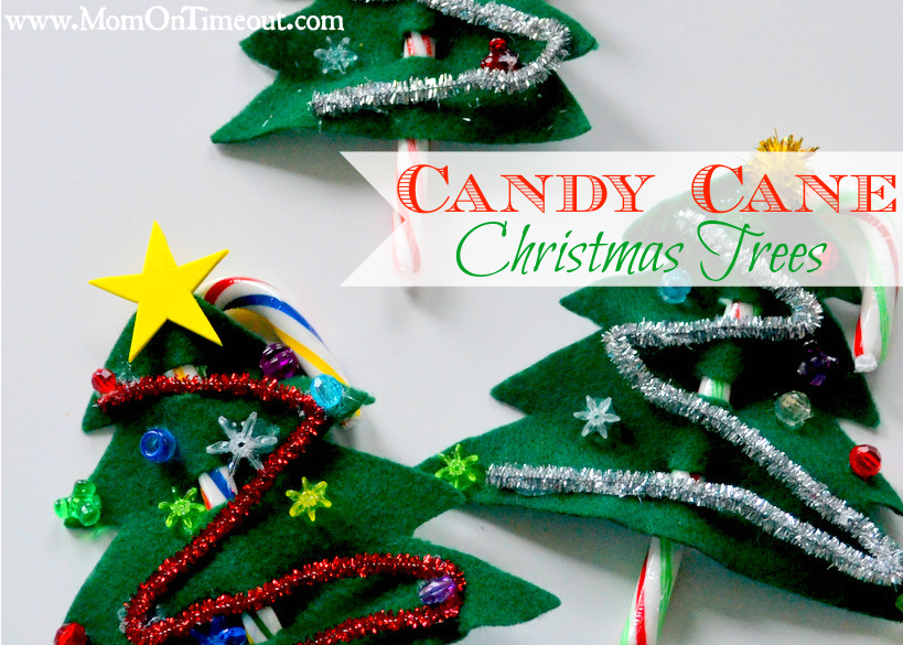 Candy Cane Christmas Trees Craft | DIY &amp; Crafts