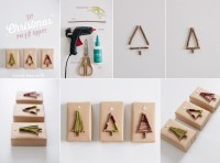 DIY Christmas Tree Gift Toppers