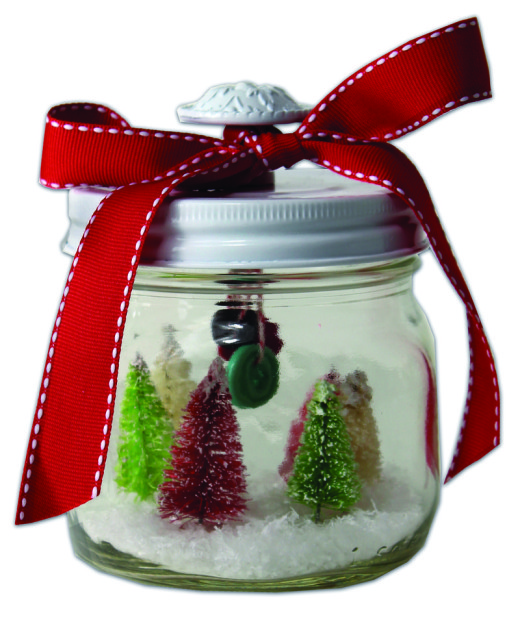 Christmas Tree Jar || DIY