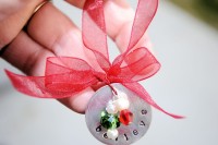 Hand Stamped Christmas Ornament – Crazy Little Projects