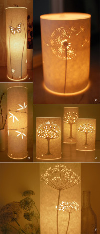 Paper Cut Lamps