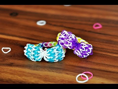 How to make a Bow with ONE  Rainbow Loom | DIY
