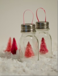Salt Shaker Ornaments | Mason Jar Crafts