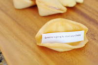 The Cheese Thief: Store Bought Fortune Cookies with Your Own Message