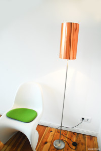 Copper Floor Lamp | DIY home decor