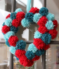 Design Improvised: Valentine Wreath DIY
