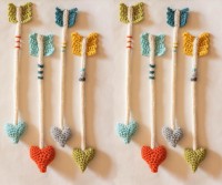 Heart Arrow by JillPoof | Crocheting Pattern