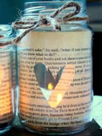 i love this…: candle in a bottle | Valentines Day Ideas