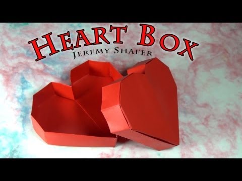 Origami Heart Box | DIY Valentines Day Ideas