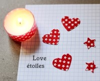 DIY Candle Makeover and hearts | Valentines Day Ideas