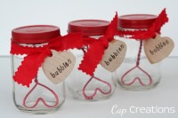 Cap Creations: Adorable DIY Valentine Bubbles