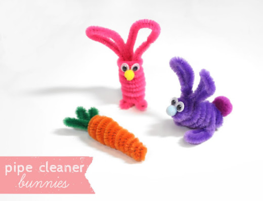 How to Make Pipe Cleaner Bunnies