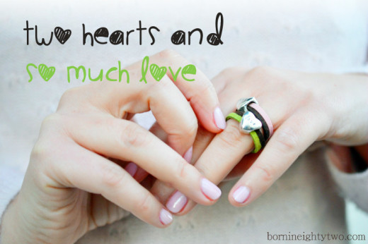 2 hearts in a ring Diy project | From Born in 82 – Fashion and Creativity  Blog