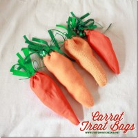 Fabric Carrot Treat Bags – DIY Easter Crafts
