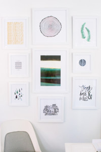 How to Create a Gallery Wall with Minted  |  Camille Styles