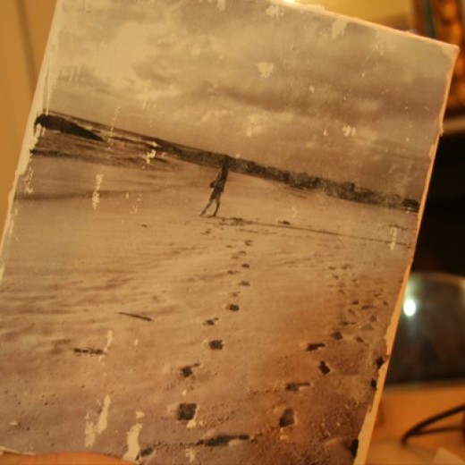 How to Create a Vintage Style Canvas Photo | DIY Guidecentral