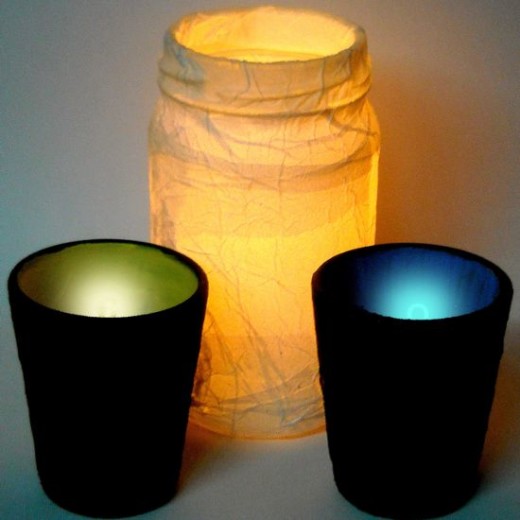 How to Make Pretty Tealight Candle Holders | Guidecentral