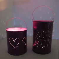 How to Make Pretty Tin Can Lanterns | Guidecentral