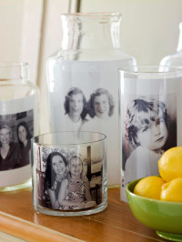 Glass Container Photo Display | Mother’s Day Photo Gift