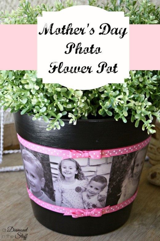 Mother’s Day Photo Flower Pot | DIY