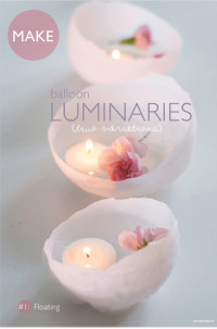 willowday: Party Perfect: Wax Luminaries in 2 Variations