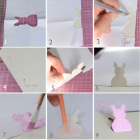 Pop-Up Bunny Cards (with Printable PDF)