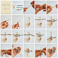 T-shirt yarn macramé puppets | From Between the lines