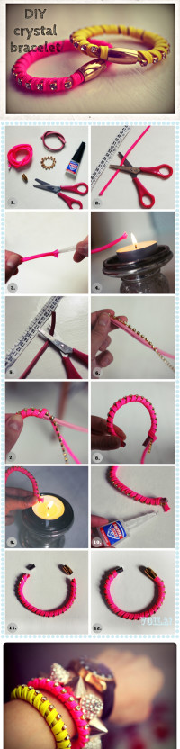 DIY Crystal Bracelet