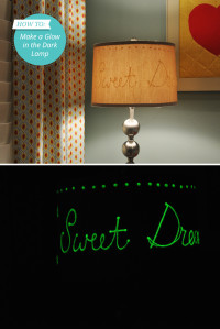 DIY Glow in the Dark Lamp | From Momtastic