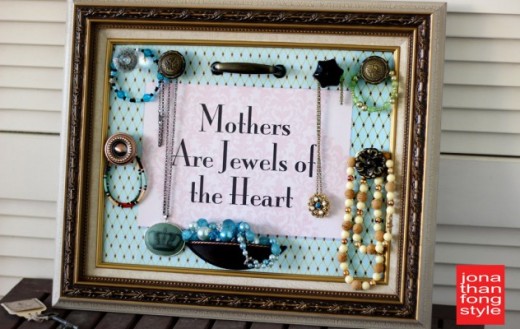 DIY Jewelry Rack: Mother’s | From Jonathan Fong Style