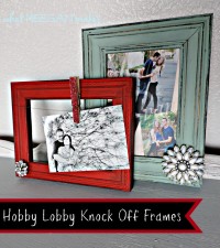 Hobby Lobby Knock-Off Frames | From What Meegan Makes