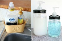 How to Make Mason Jar Soap Dispensers