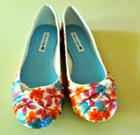 Make it easy crafts: Easy Flowery shoes