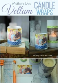 Vellum Candle Wraps – All Things Heart and Home