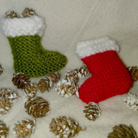 #DIY (mini) Christmas stocking – The { French } Shop Around The Corner