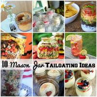 10 Mason Jar Tailgating Food Ideas – DIY