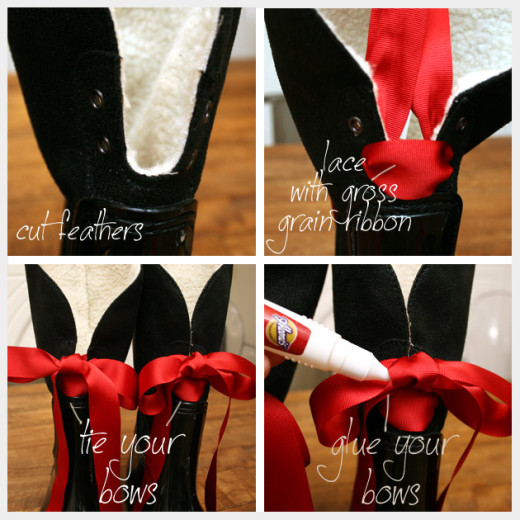 Embellished Rain Boots DIY